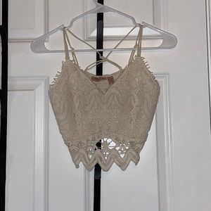 Willow & Root Padded Lace Bralette
